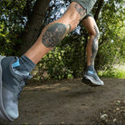 Balega Blister Resist Quarter Length Running Socks, Gray/Black, 3 Pack - Forza Sports