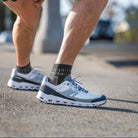 Balega Blister Resist Quarter Length Running Socks, Gray/Black, 3 Pack - Forza Sports