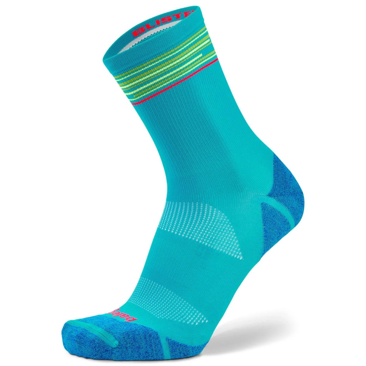 Balega Blister Resistent Light Mini Crew Socks, Lake Blue - Forza Sports
