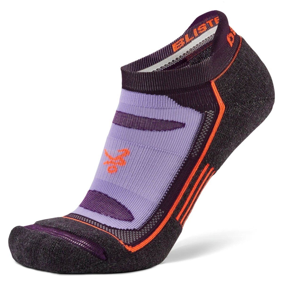 Balega Blister Resistant No Show Socks, Midnight Plum - Forza Sports