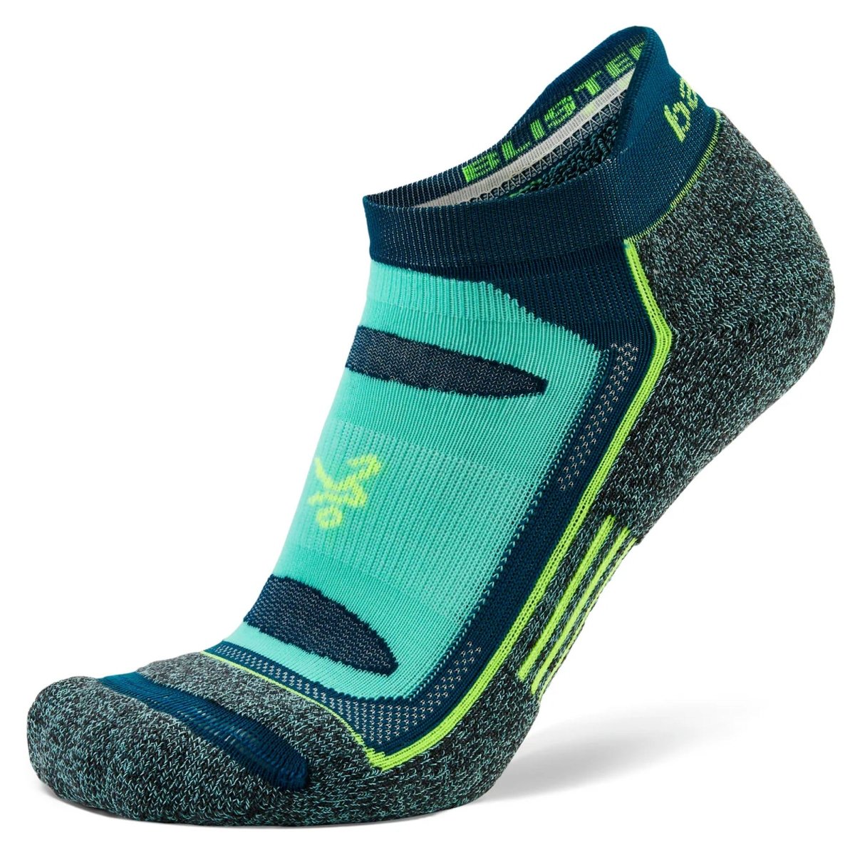 Balega Blister Resistant No Show Socks, Deep Teal - Forza Sports