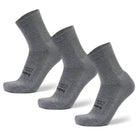 Balega Hidden Comfort Mini Crew Socks, Charcoal, 3 Pack - Forza Sports