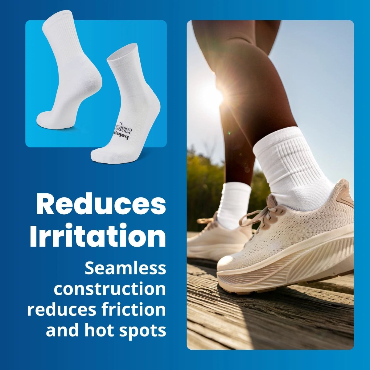 Balega Hidden Comfort Mini Crew Socks - Forza Sports