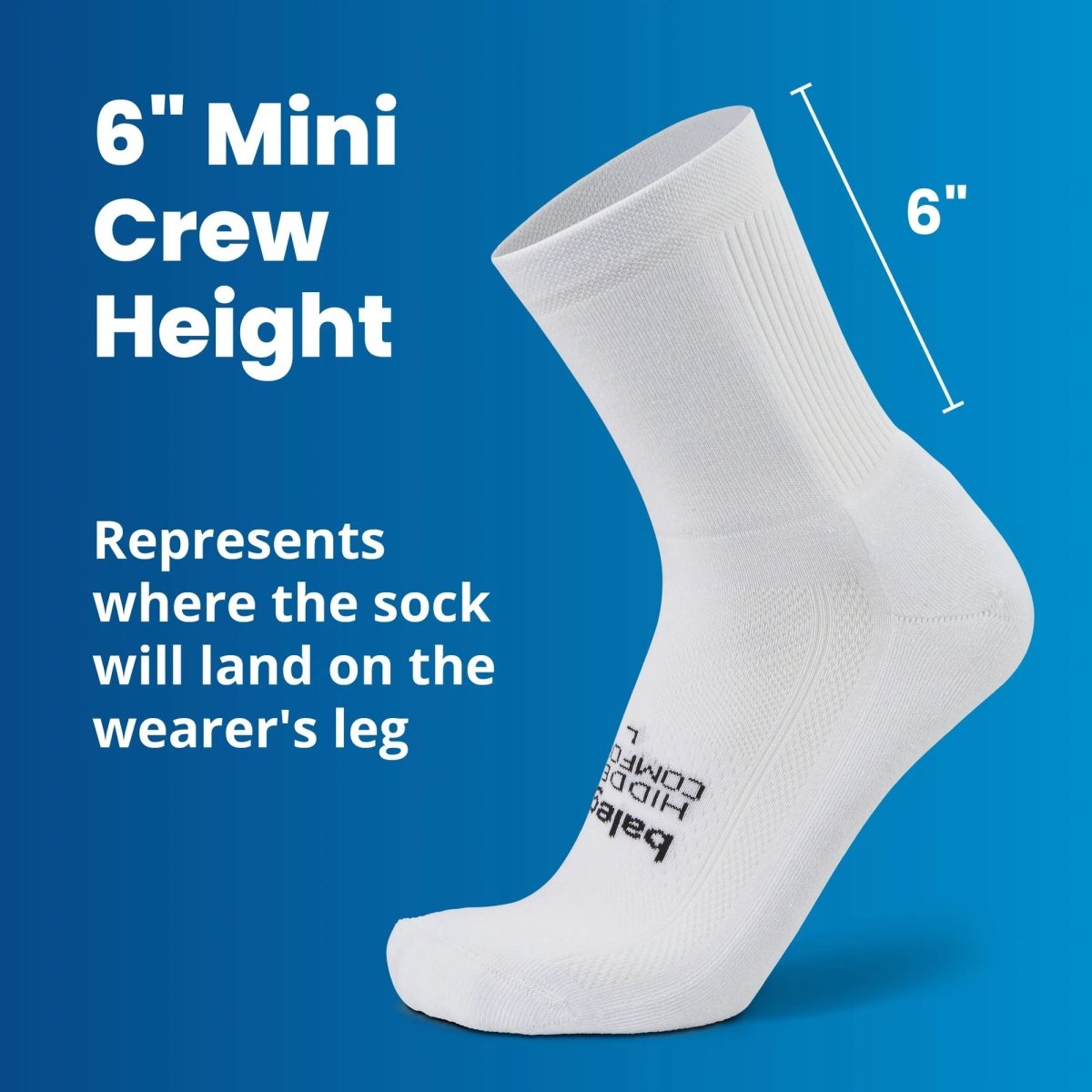 Balega Hidden Comfort Mini Crew Socks - Forza Sports