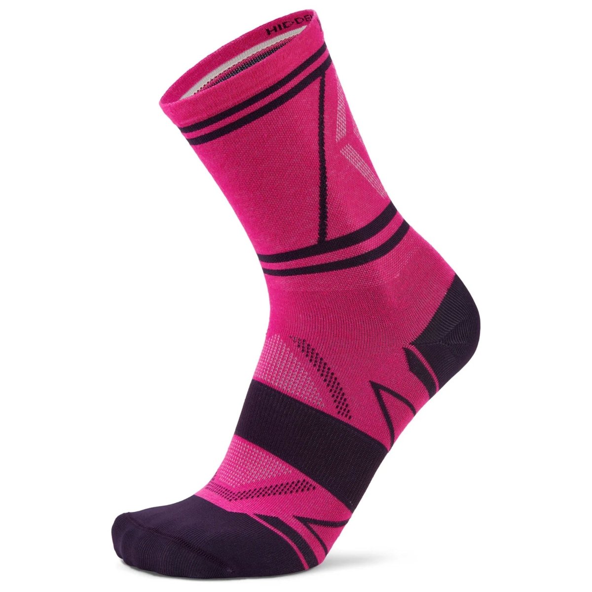 Balega Hidden Dry Mini Crew, Electric Pink - Forza Sports