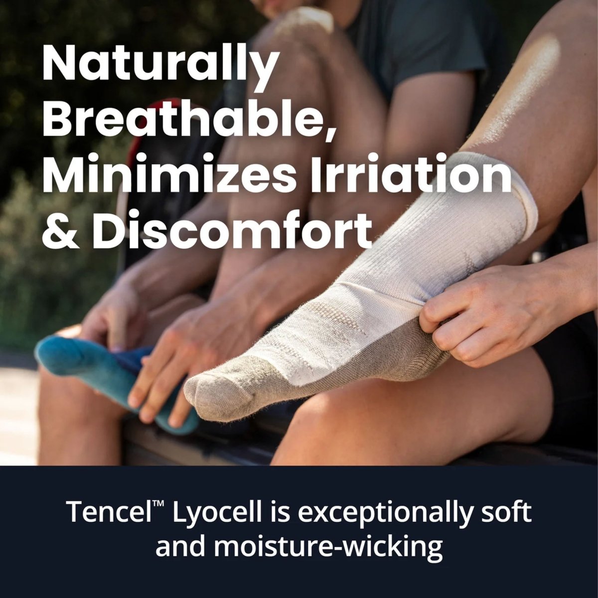 बलेगा हाइक क्रू सॉक्स, ब्लू स्प्रूस - फोर्ज़ा स्पोर्ट्स