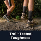 Balega Hike Crew Socks, White Oak - Forza Sports