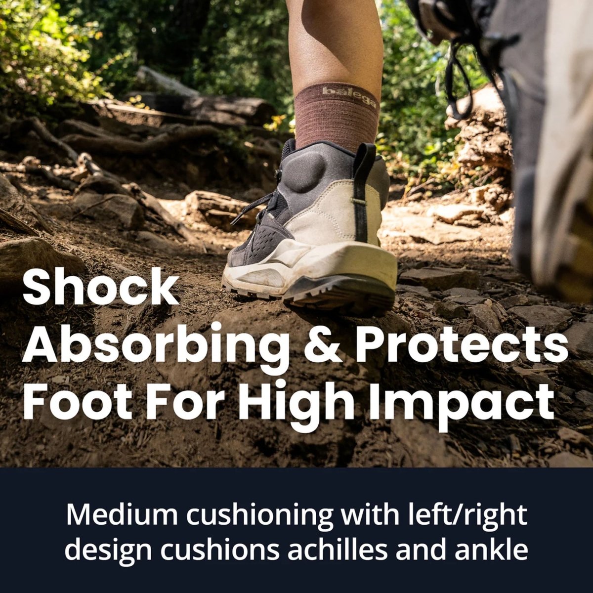 बलेगा हाइक परफॉर्मेंस क्रू सॉक्स, फॉसिल - फोर्ज़ा स्पोर्ट्स