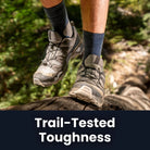 Balega Hike Performance Crew Socks, Fathom Blue - Forza Sports