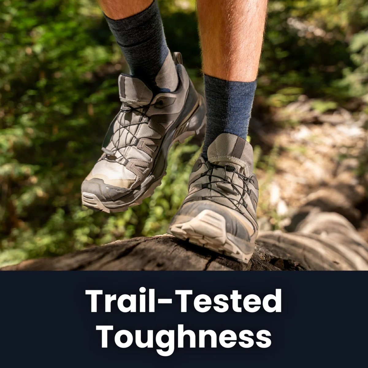 Balega Hike Performance Crew Socks, Suede - Forza Sports