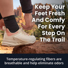 Balega Hike Performance Quarter, Fathom Blue - Forza Sports