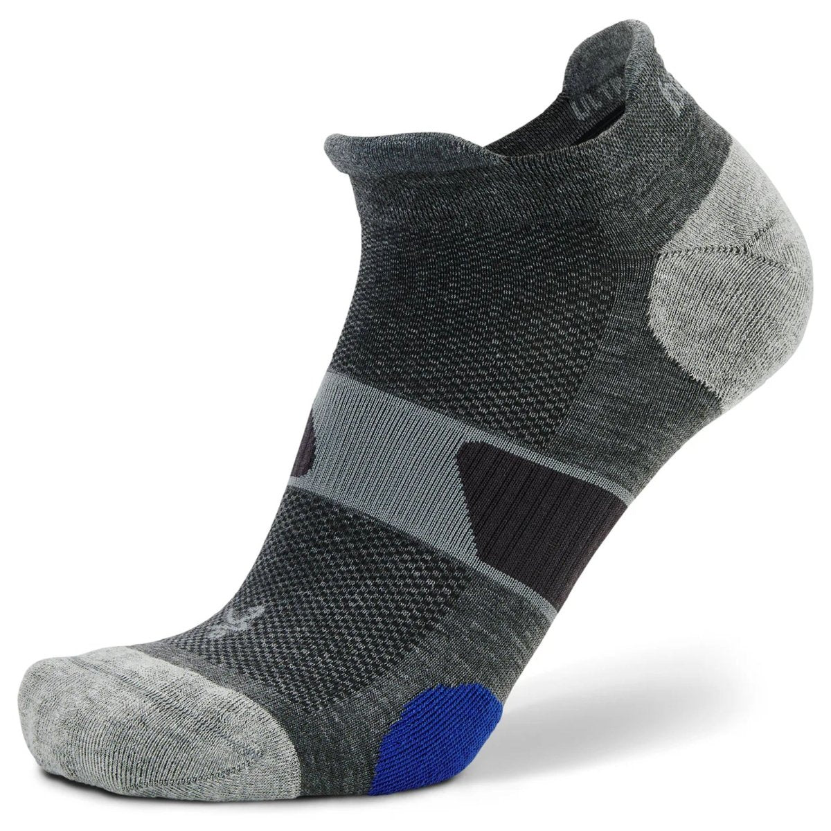 Balega No Show Ultraglide Socks, Gray Heather - Forza Sports