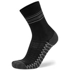 Balega Silver Mini Crew Socks, Black - Forza Sports