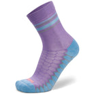 Balega Silver Mini Crew Socks, Lavender - Forza Sports