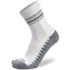 Balega Silver Mini Crew Socks, White - Forza Sports