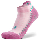 Balega Silver No Show Socks, Super Pink - Forza Sports