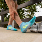 Balega Ultraglide No Show Socks, Heather Gray, 3 Pack - Forza Sports