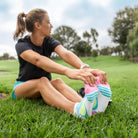 Balega Ultraglide No Show Socks, White, 3 Pack - Forza Sports