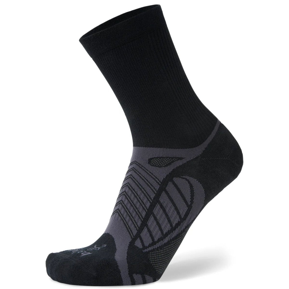Balega Ultralight Mini Crew Socks, Black - Forza Sports