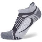 Balega Ultralight No Show Running Socks, Gray/White - Forza Sports