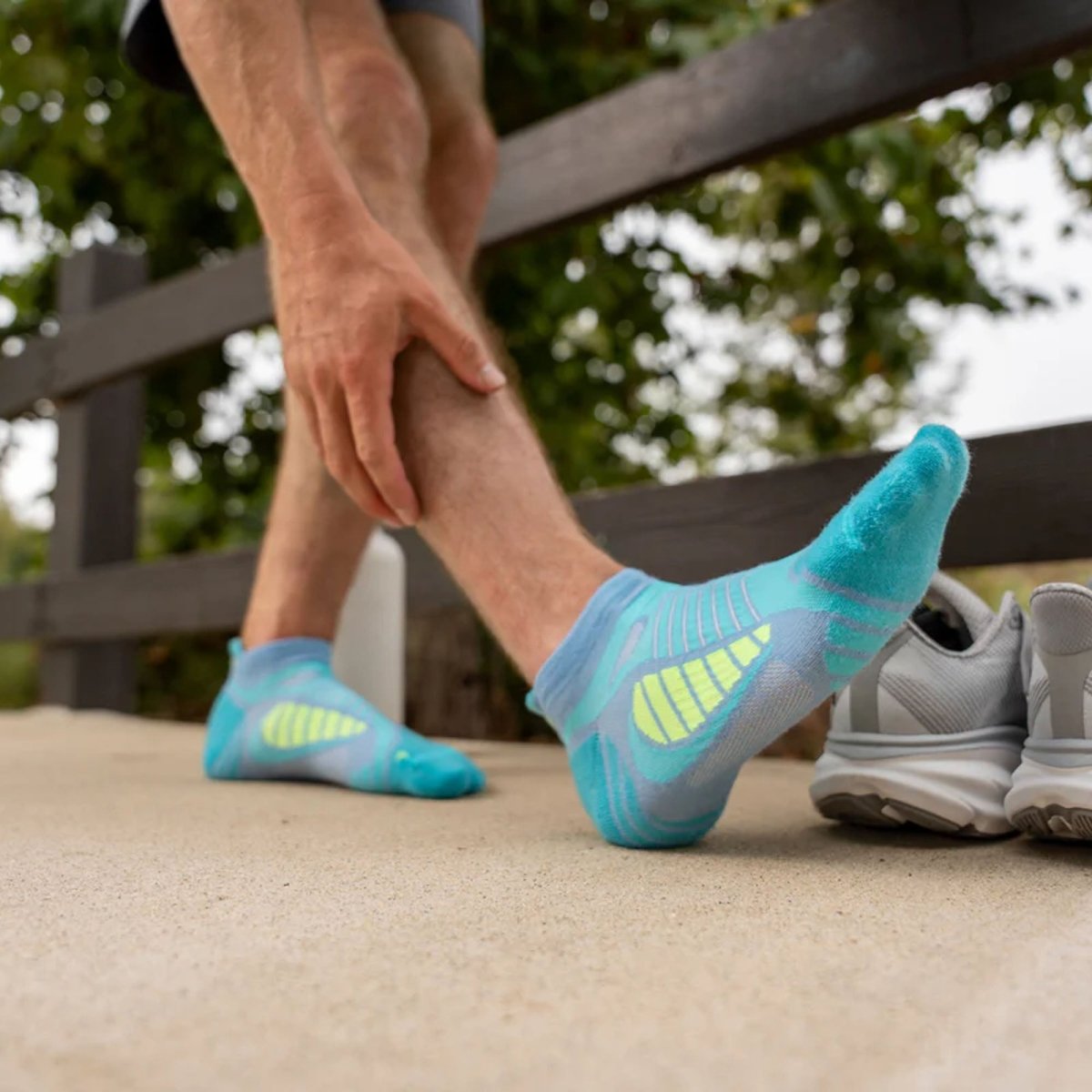 Balega No Show Ultralight Socks, Cool Blue - Forza Sports