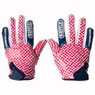 Battle Sports Youth "USA Flag" Chameleon Receiver Football Glove - Red/White/Blue - Forza Sports