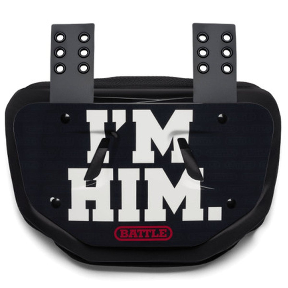 Battle Sports - "I'm HIM" Football Back Plate - Forza Sports