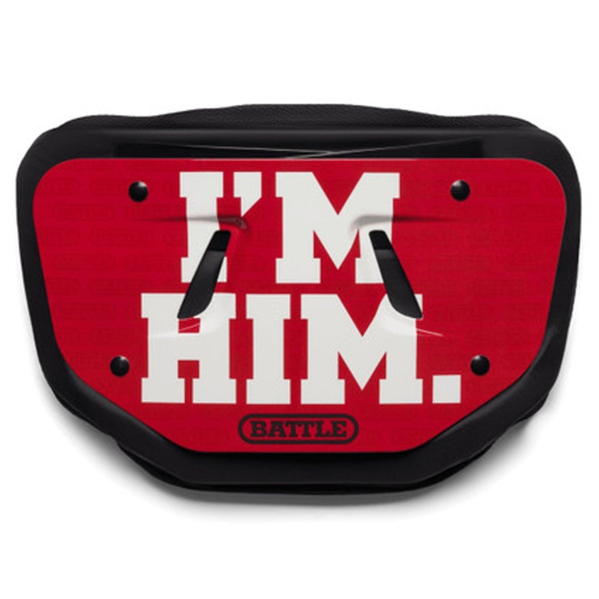 Battle Sports - "I'm HIM" Football Back Plate - Forza Sports