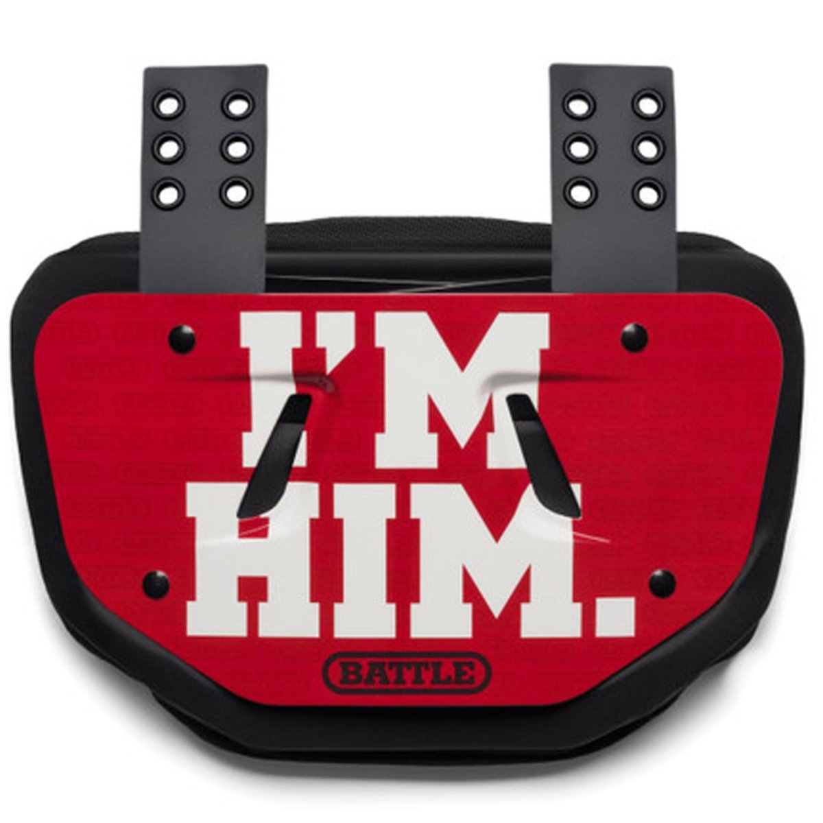 Battle Sports - "I'm HIM" Football Back Plate - Forza Sports
