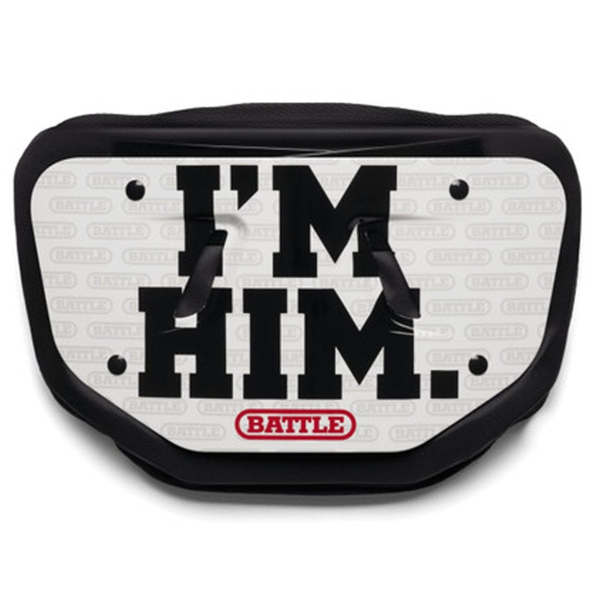 Battle Sports - "I'm HIM" Football Back Plate - Forza Sports