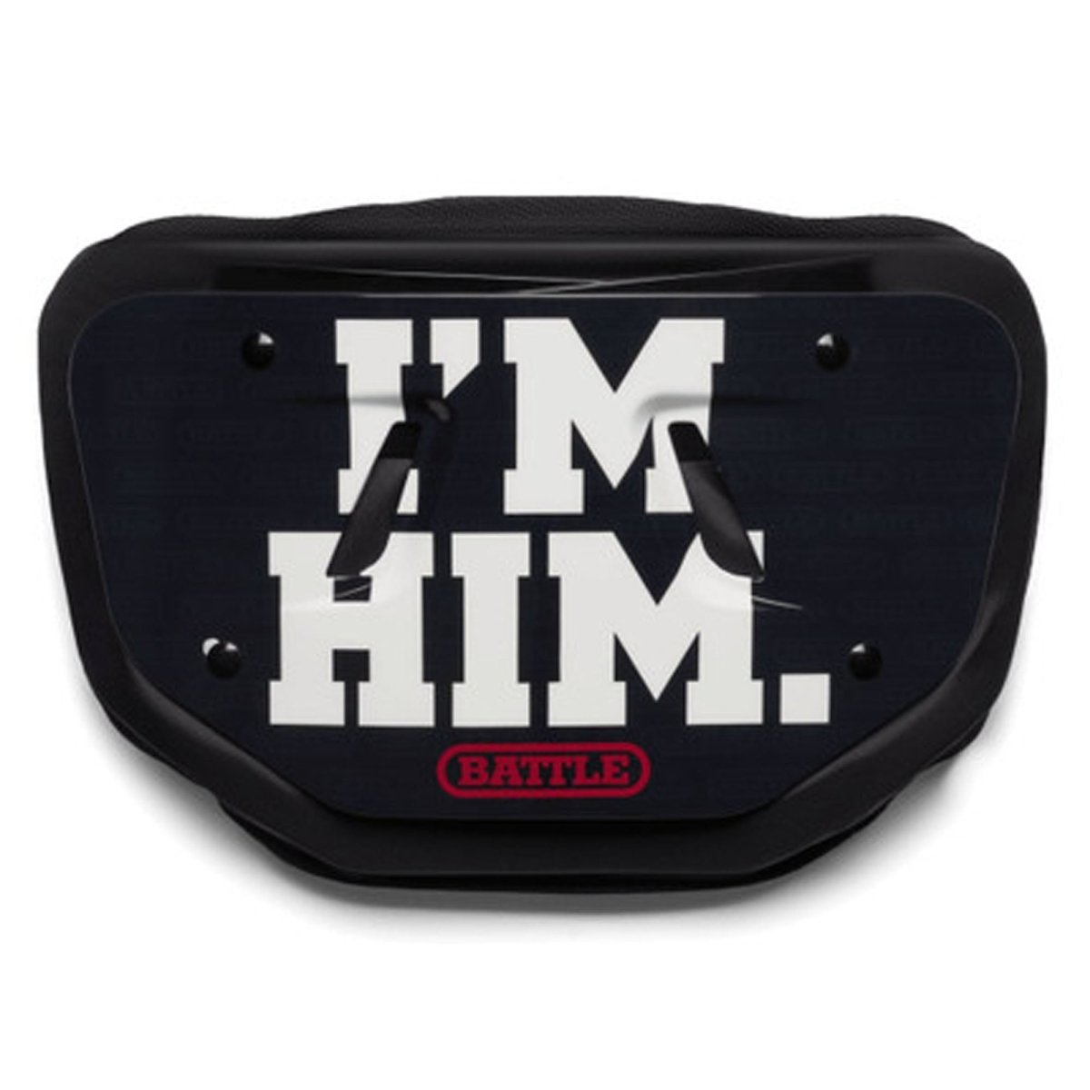 Battle Sports - "I'm HIM" Football Back Plate - Forza Sports