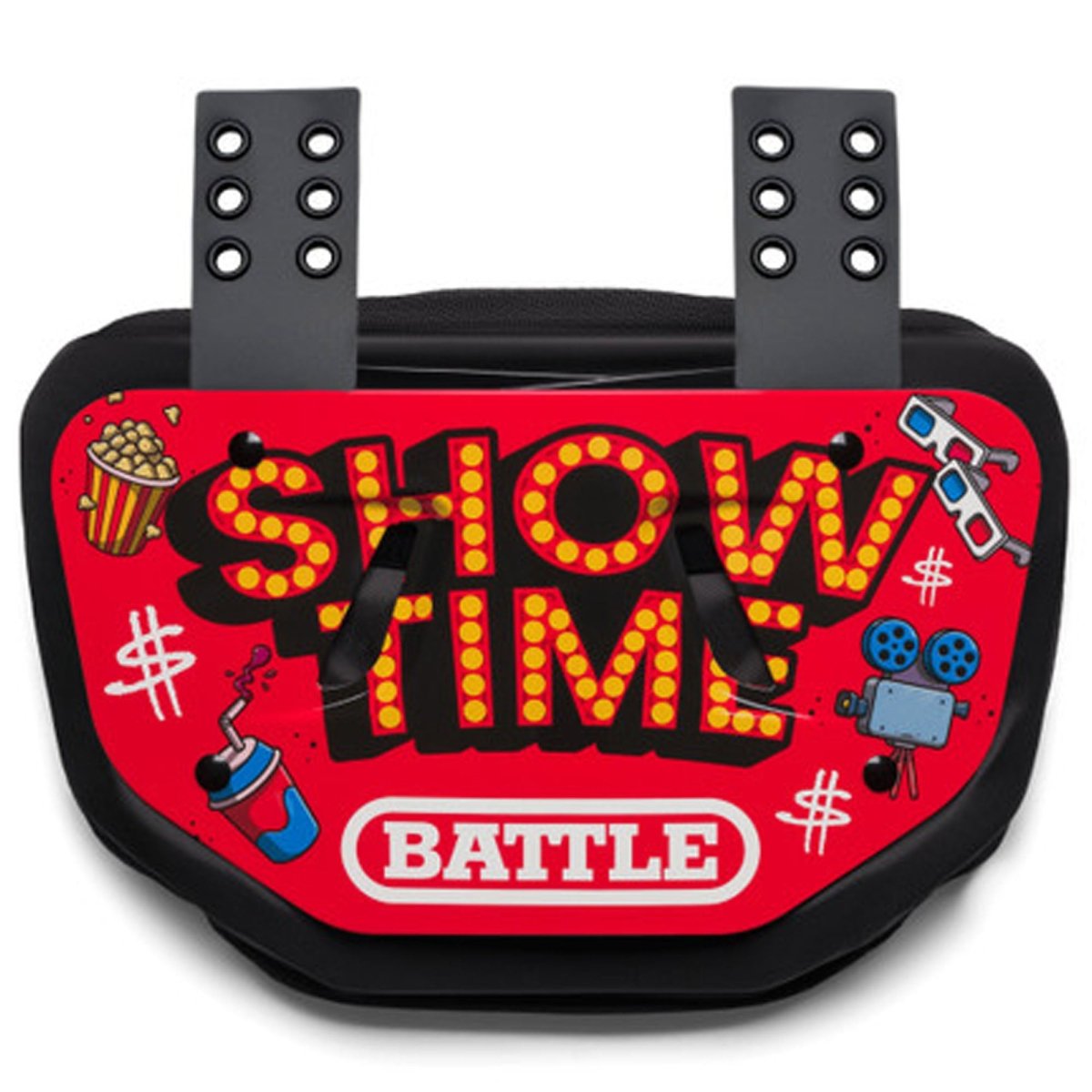 Battle Sports - "Showtime" Football Backplate - Youth - Forza Sports