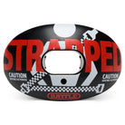Battle Sports - "Strapped" Oxygen Football Mouthguard - Limited Edition - Black/Red - Forza Sports