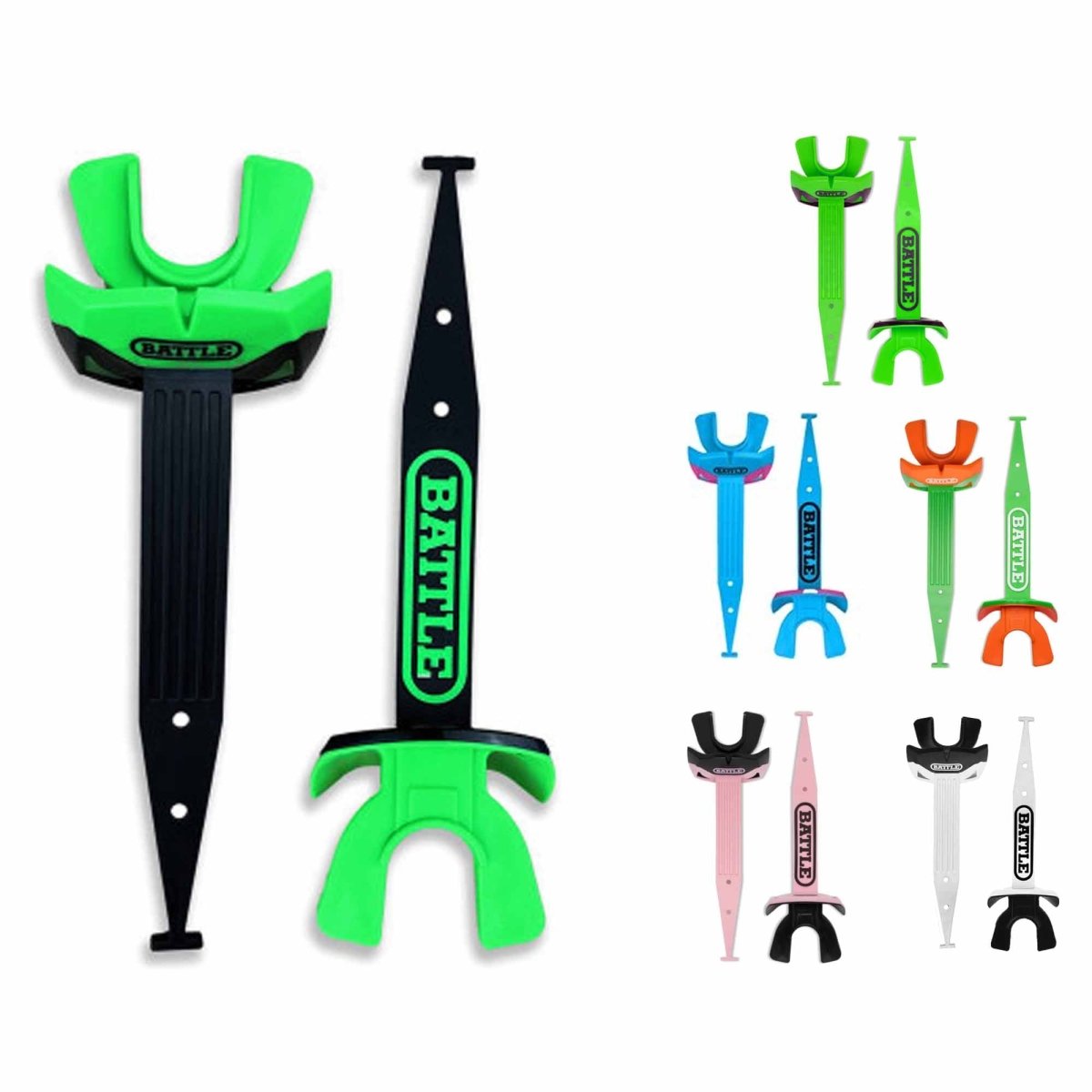 Battle Sports - Speed Pro Football Mouthguard with Connected Thick Strap - Forza Sports