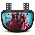 Battle Sports " I'M BACK " Football Backplate - Blue/Red - Forza Sports