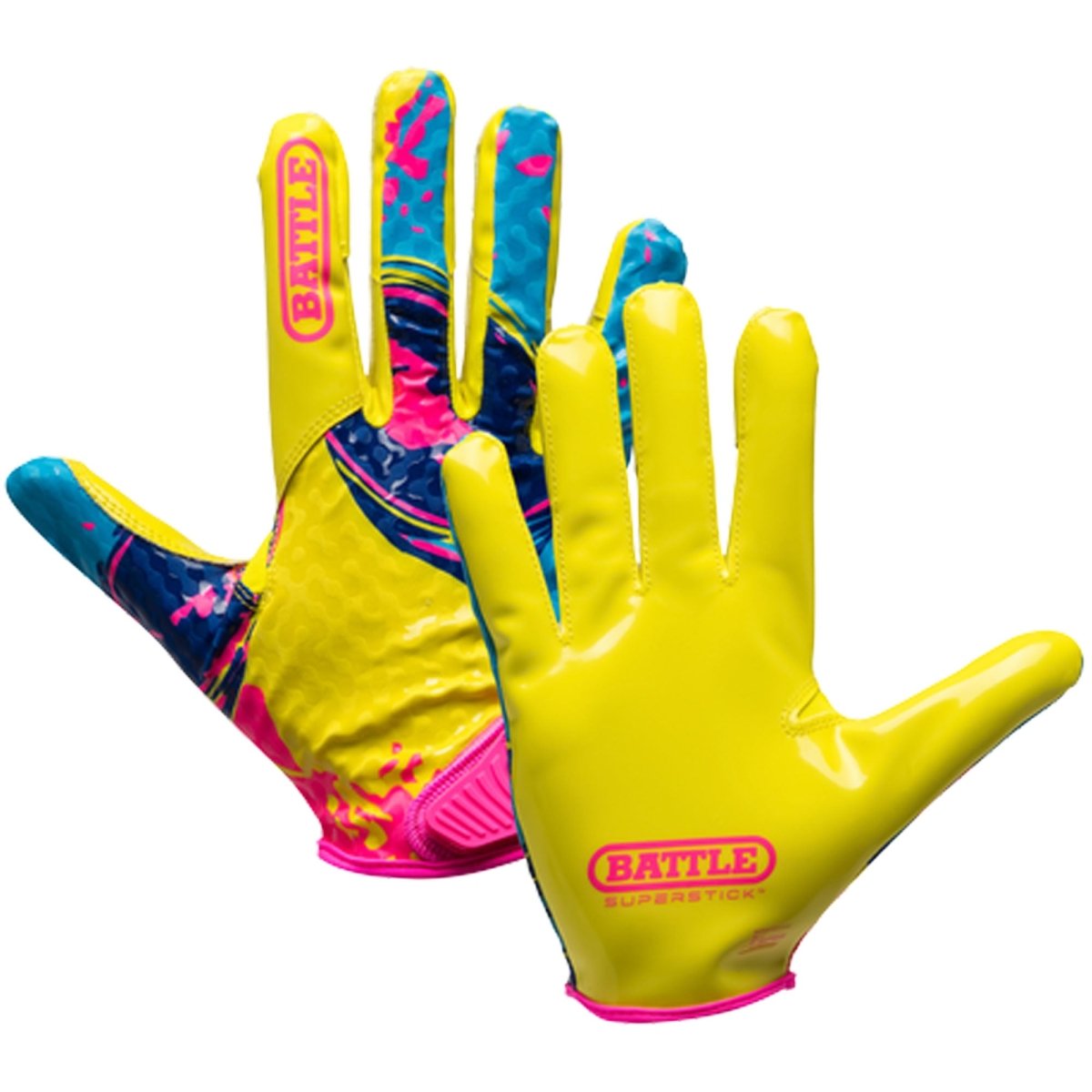 Battle Sports Adult "Alien" Chameleon Receiver Football Glove