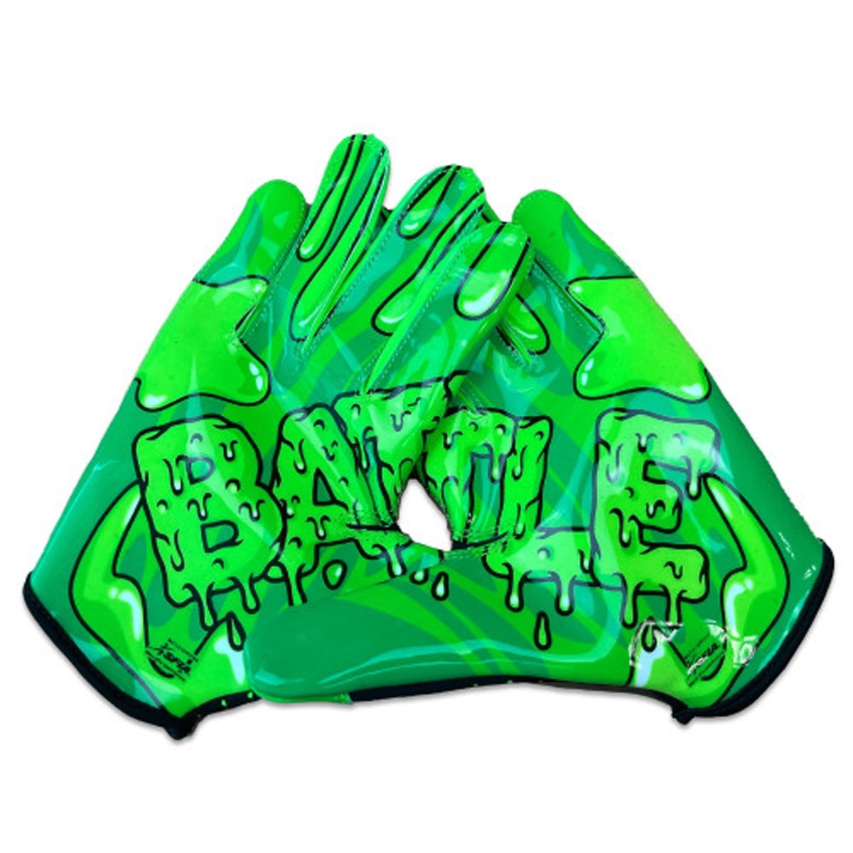 Battle Sports Adult "Slime" Doom Speed Receiver Football Glove - Forza Sports