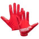 Battle Sports Adult Doom Speed Receiver Football Glove - Red - Forza Sports