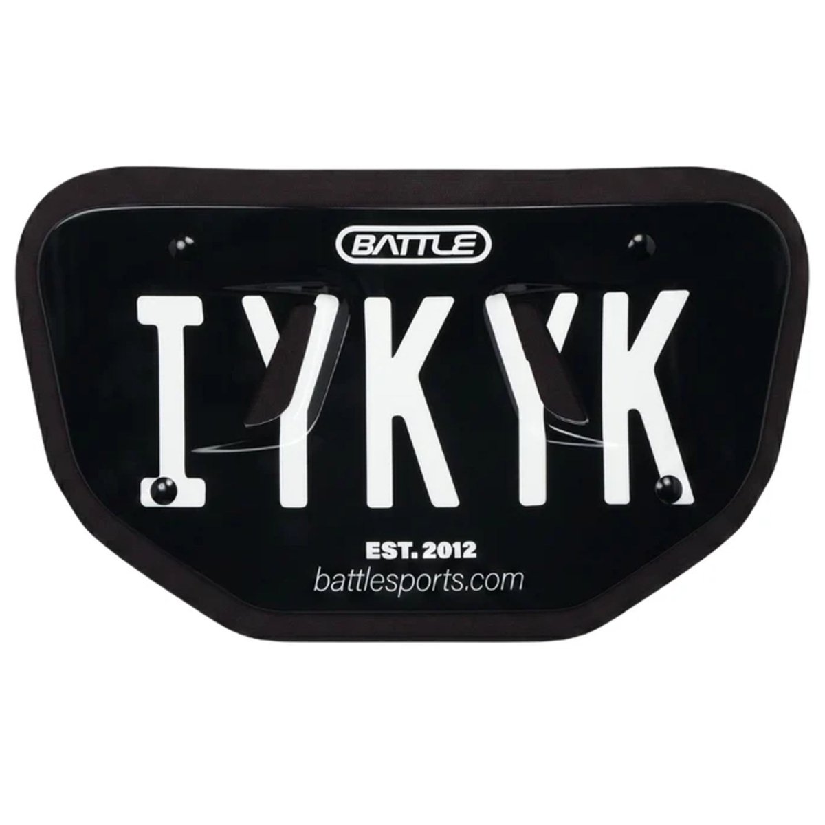 Battle Sports Adult License Plate "IYKYK" Back Plate - Forza Sports