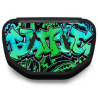 Battle Sports " Iridescent Graffiti " Chrome Football Back Plate - Forza Sports