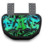 Battle Sports " Iridescent Graffiti " Chrome Football Back Plate - Forza Sports