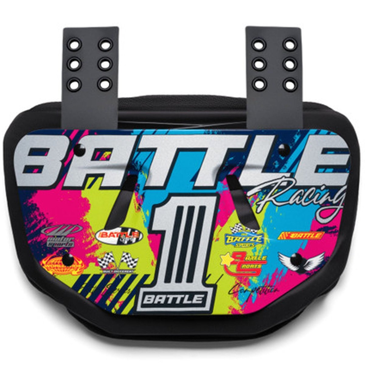 Battle SportsBattle - "Racing" Football Back Plate - Forza Sports