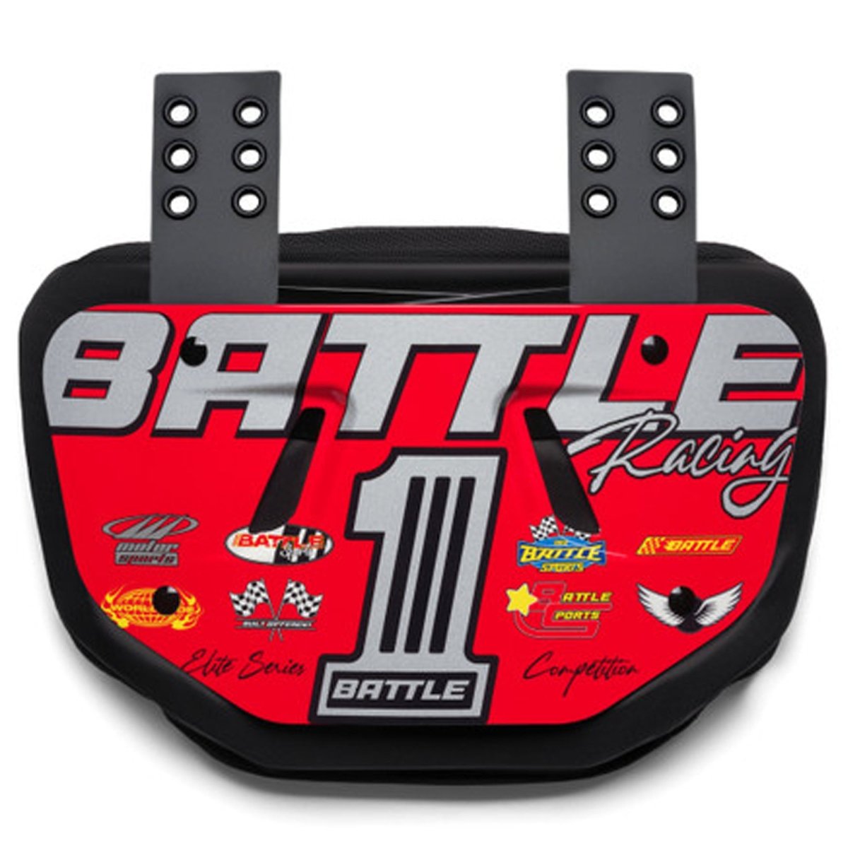 Battle SportsBattle - "Racing" Football Back Plate - Forza Sports