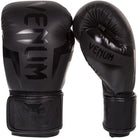 Venum Elite Hook and Loop Boxing Gloves - Matte Black - Forza Sports