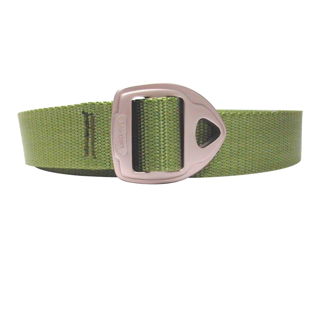 Bison Designs Danger Gunmetal Buckle Belt - Olive - Forza Sports