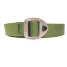 Bison Designs Danger Gunmetal Buckle Belt - Olive - Forza Sports