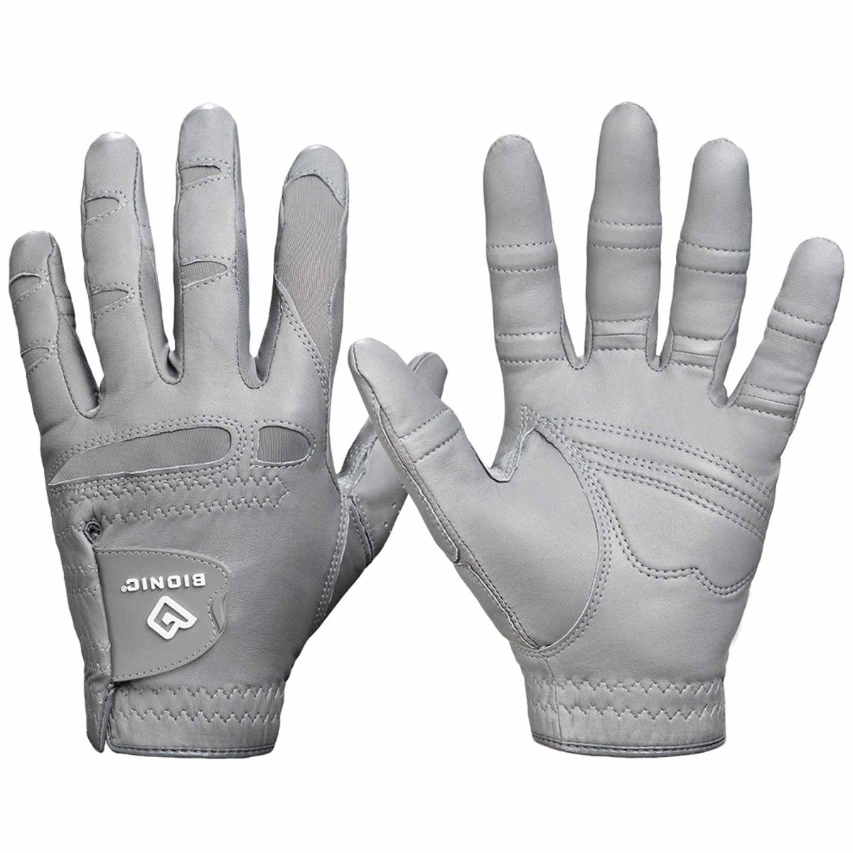 Bionic Gloves Men's StableGrip 2.0 Golf - Left - Gray - Forza Sports