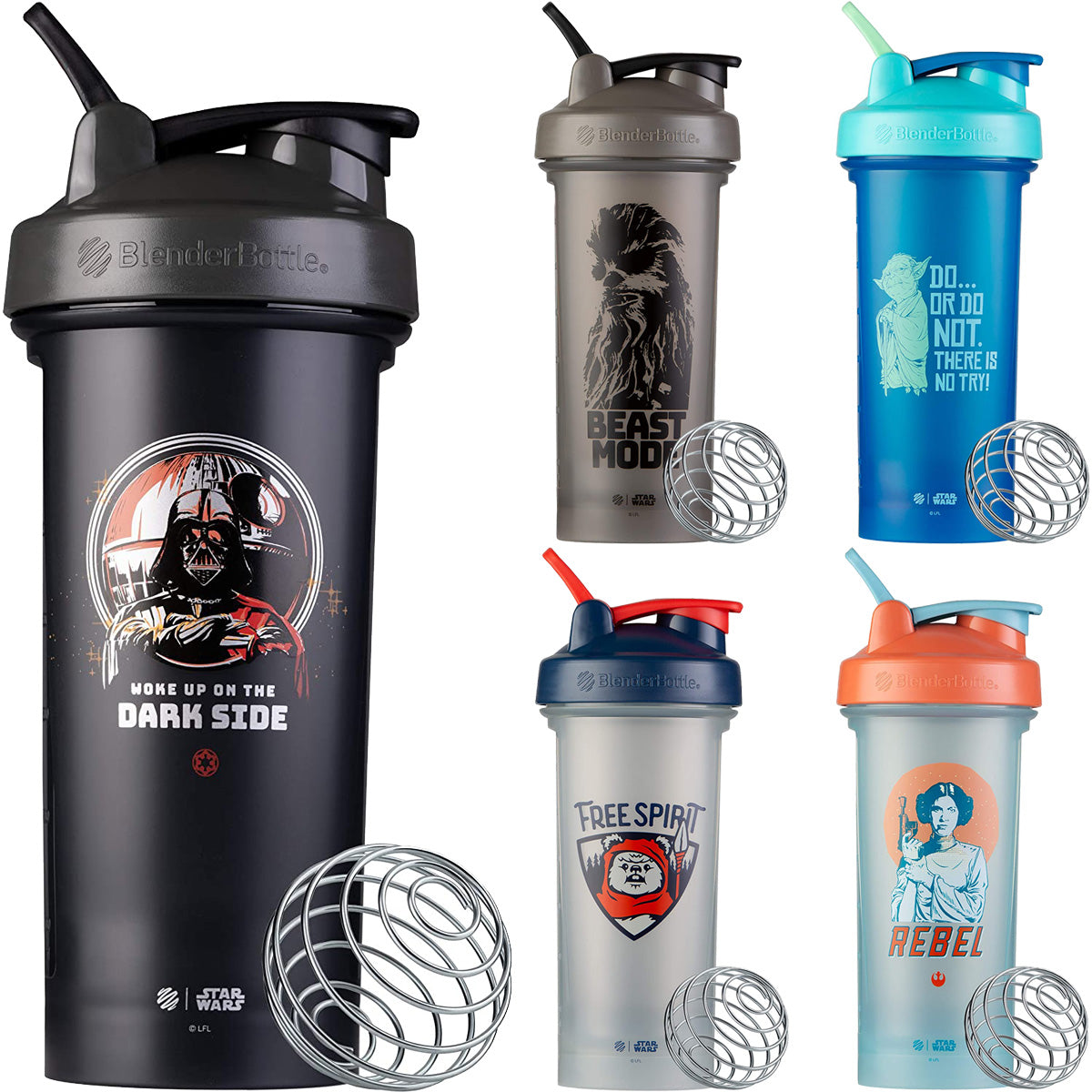Blender Bottle Star Wars Classic 28 oz. Shaker Mixer Cup with Loop Top Blender Bottle
