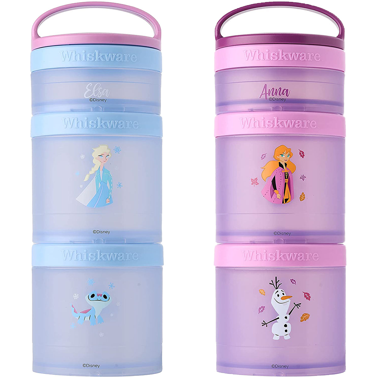  Whiskware Disney Stackable Snack Containers for Kids