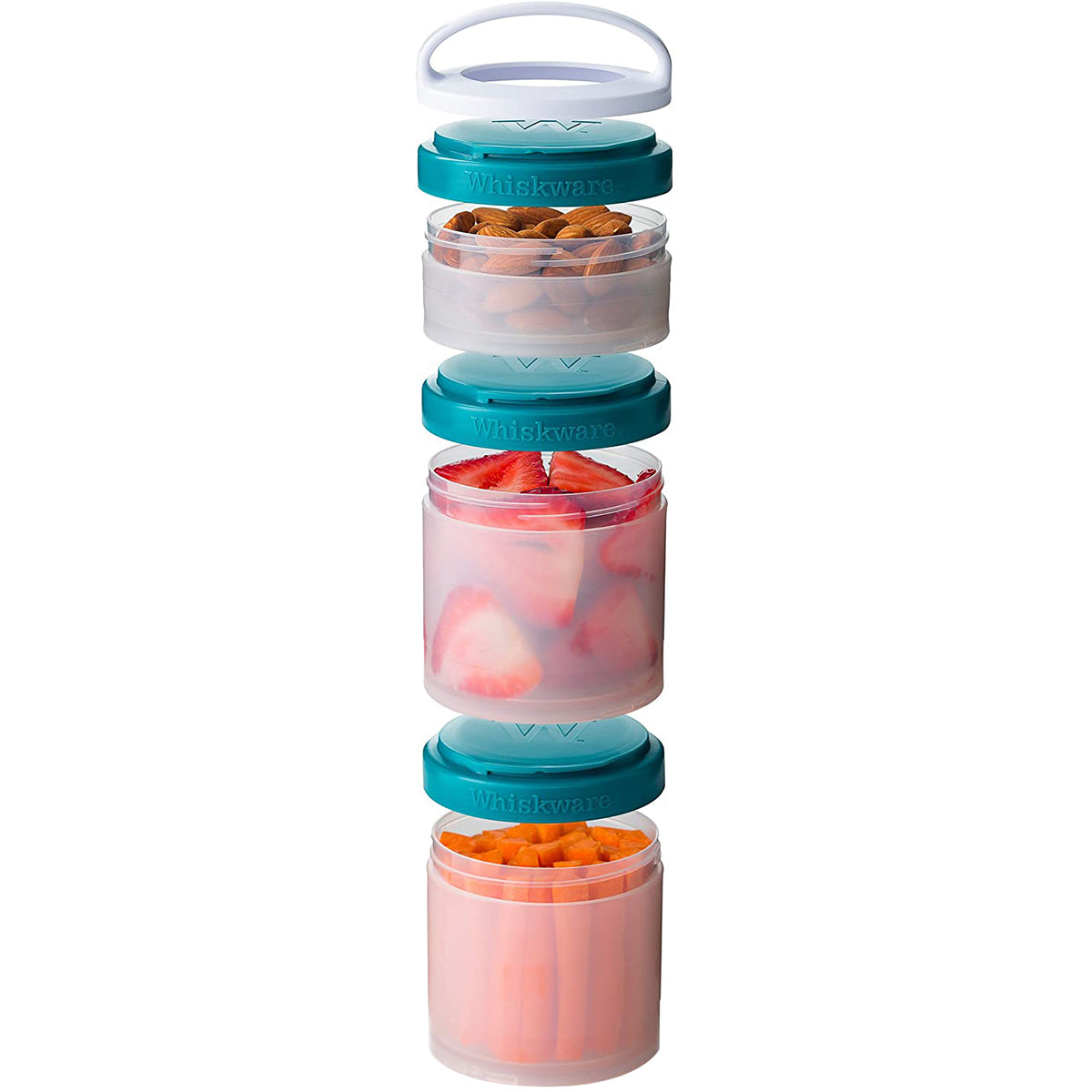 Whiskware Basic Stackable Snack Pack Containers Whiskware